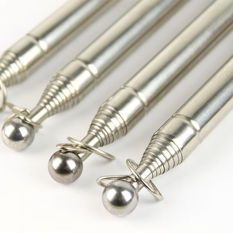 盛扬 伸缩旗杆指挥棒导游旗杆不锈钢手摇旗杆可伸缩 1.6米伸缩旗杆（颜色随机）