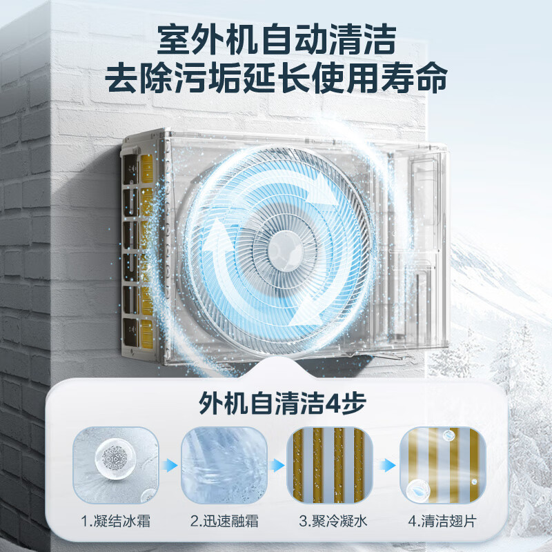 美的（Midea）空气能热水器家用200升超一级能效全变频省电WiFi智能E+蓝钻内胆水电分离RSJF-V33/RN8-X1-200-E1