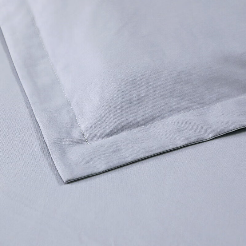 富安娜家纺磨毛三件套纯棉 单人100%全棉双面加厚套件 冬季保暖床品 宿舍床单 (被套152*210cm)