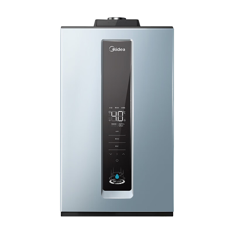 美的（Midea）16升燃气热水器天然气 无极恒温舱 双增压全时零冷水2.0 智能家电APP控制 JSQ30-QS1