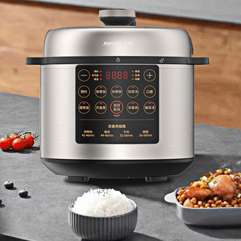 九阳（Joyoung）ZMD安心系列 6L大容量电压力锅电高压锅压力煲预约定时一锅双胆配置特色浓香肉Y-60S32