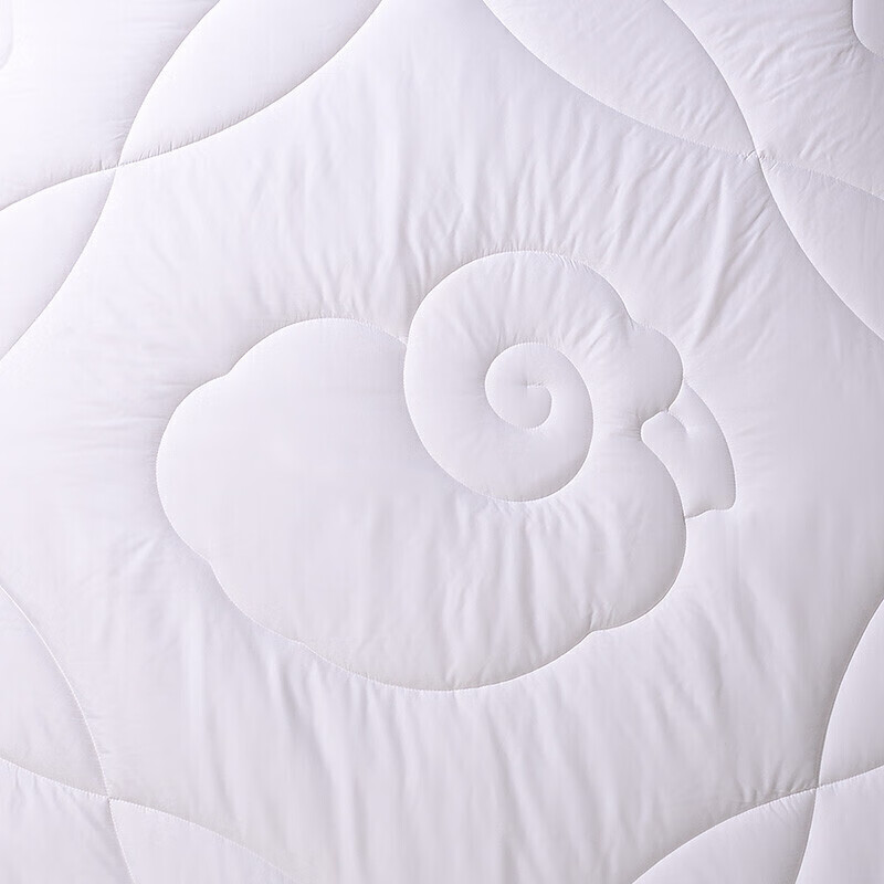 富安娜家纺大豆抗菌被子羊毛被进口冬被芯加厚被小户型床适用单双人被1.5米床（203*229cm）