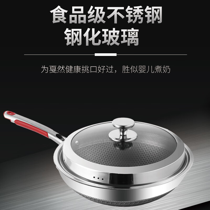 艾逸瑶选 特雷尔蜂窝不沾炒锅32cm CJ-21097