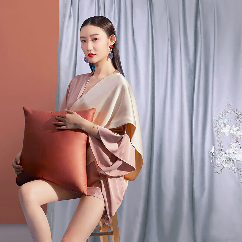 富安娜家纺磨毛三件套纯棉 单人100%全棉双面加厚套件 冬季保暖床品 宿舍床单 (被套152*210cm)