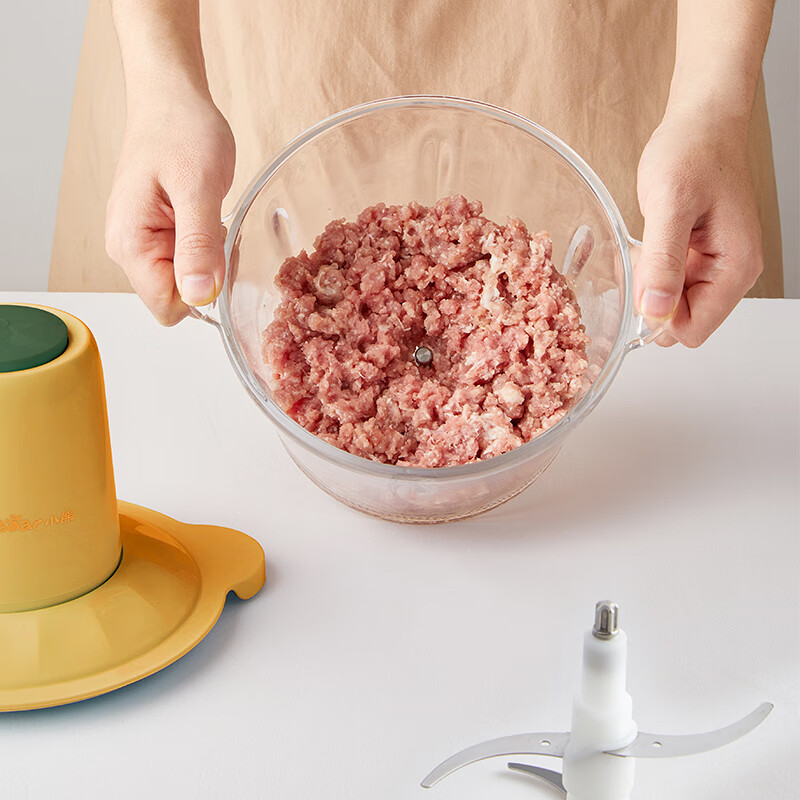 小熊 QSJ-C03X9 切碎绞肉机 黄色/台