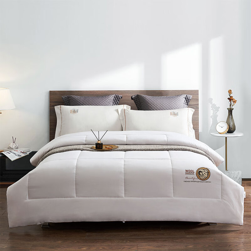 艾逸瑶选圣玛丽澳洲羊毛四季被JF-24130