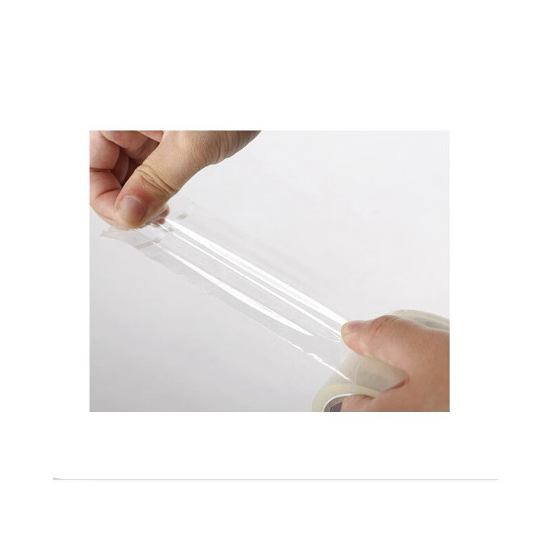 史泰博 高品质透明封箱封口快递打包仓库胶带/打包胶带 透明色 整筒 PT9202 60MM*40Y 整筒6卷