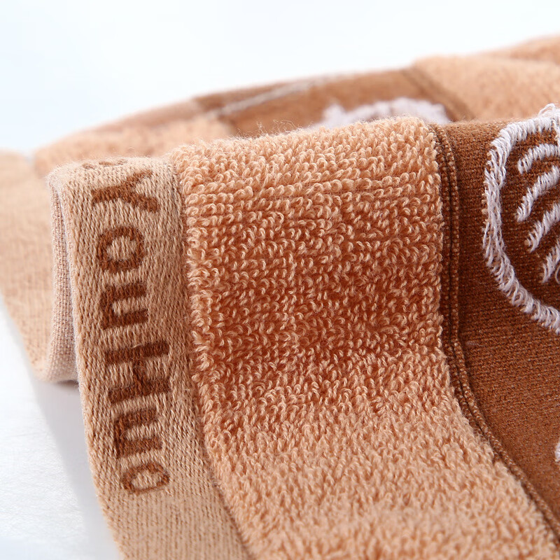 汉司家纺 35*75cm 纯棉树叶绣花断档毛巾(计价单位：块) 多色