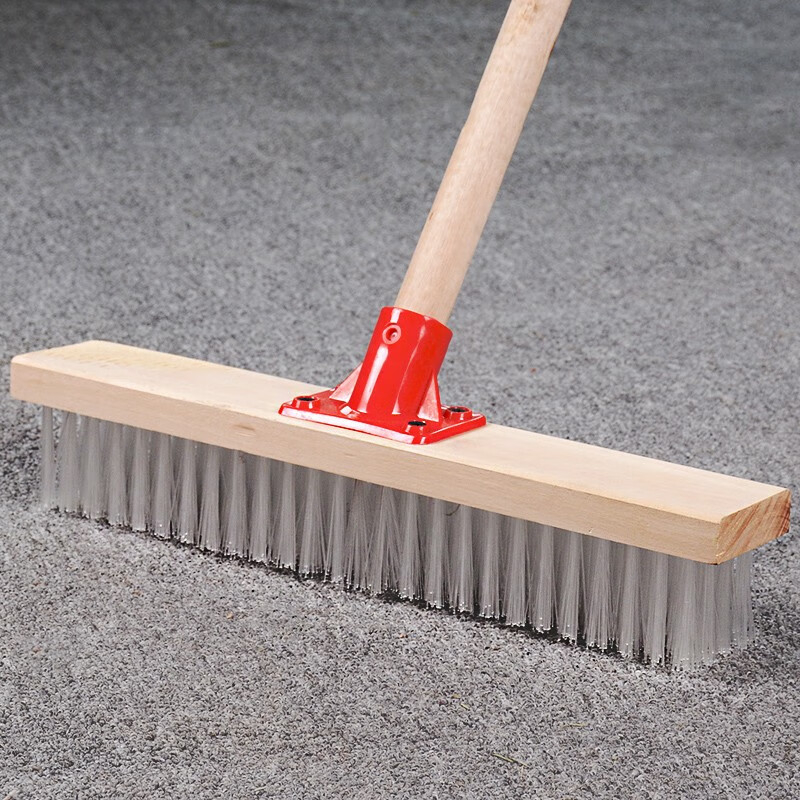 KEERNY地板刷硬毛长柄厨房卫生间洗地毯刷地刷子清洁刷瓷砖大号浴室便池刷地面刷塑料丝40cm