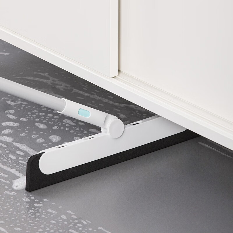 茶花玻璃刮水器家用刮子擦窗器刮水器地刮擦玻璃神器窗户清洁工具 【玻璃刷套装】短柄*1+长柄*1