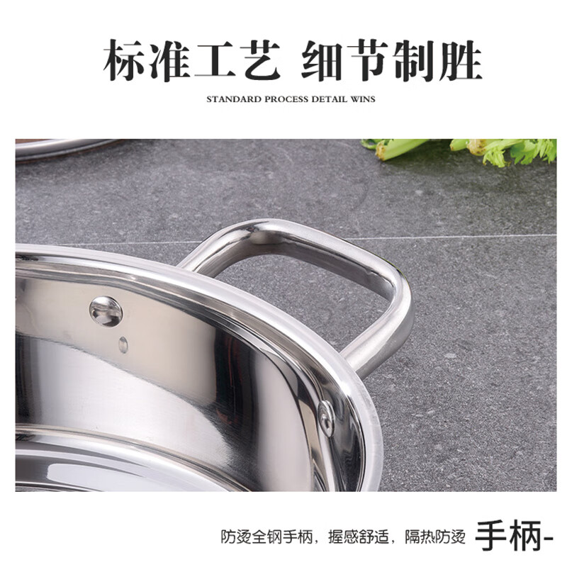 艾逸瑶选 查尔斯欧式不锈钢奶锅16cm 特厚CJ-21107