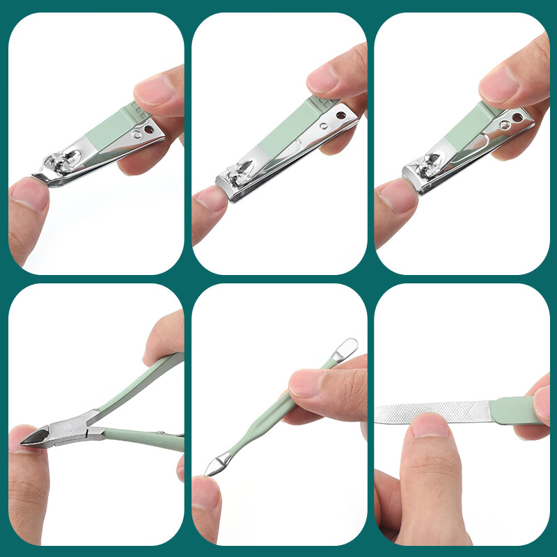 A-TIMES 茱莉亚马卡龙修容修甲工具17件套 GJ-8015