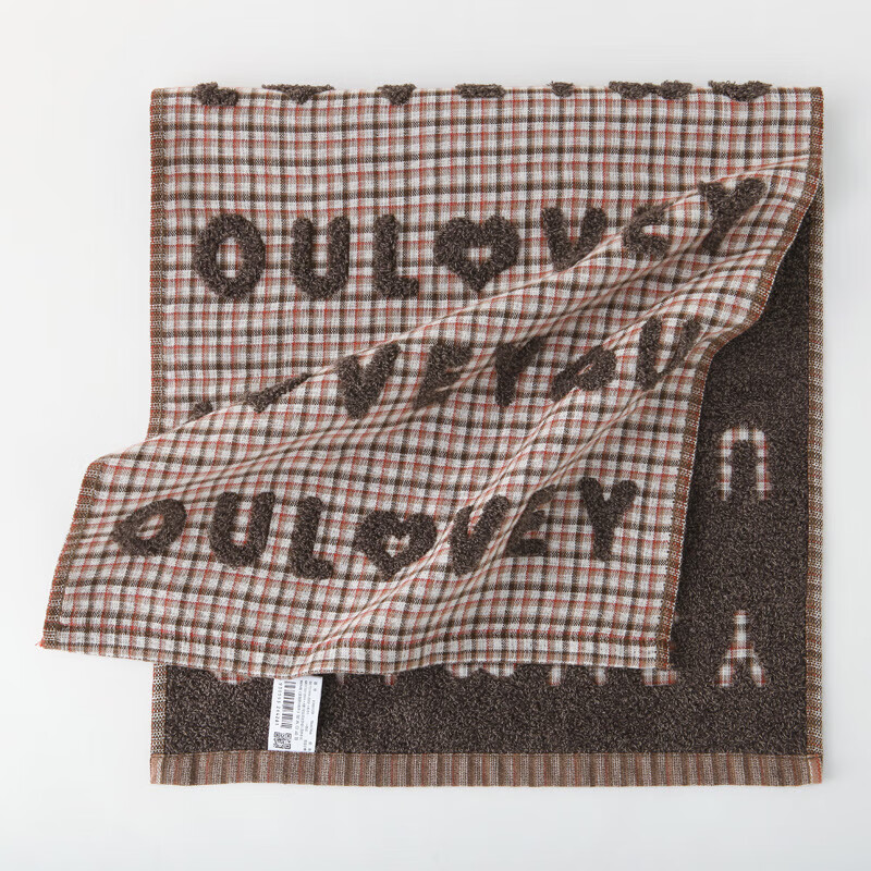 金号A类纯棉毛巾方巾组合装日式提花纱布毛圈双层工艺面巾抹手巾4条