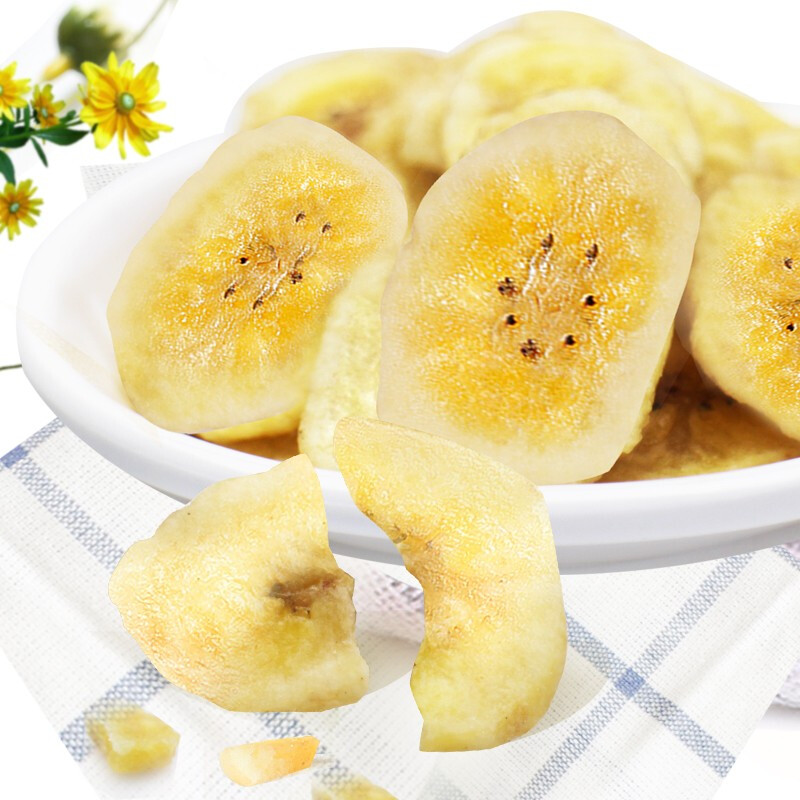 鲜记 香蕉片228g/罐