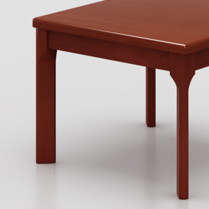 臻远ZY-FCJ-02办公家具方茶几实木贴皮茶几沙发配套茶几 0.6米