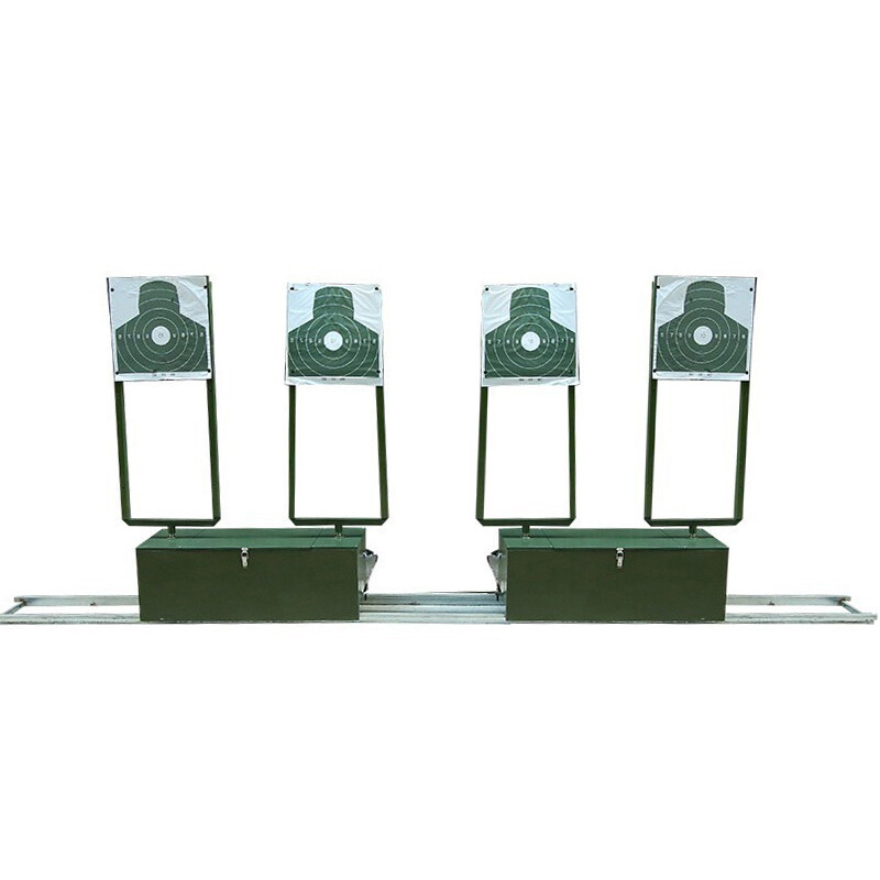 君品仕佳 射击训练运动旋转靶机4靶位，轨道≧30米