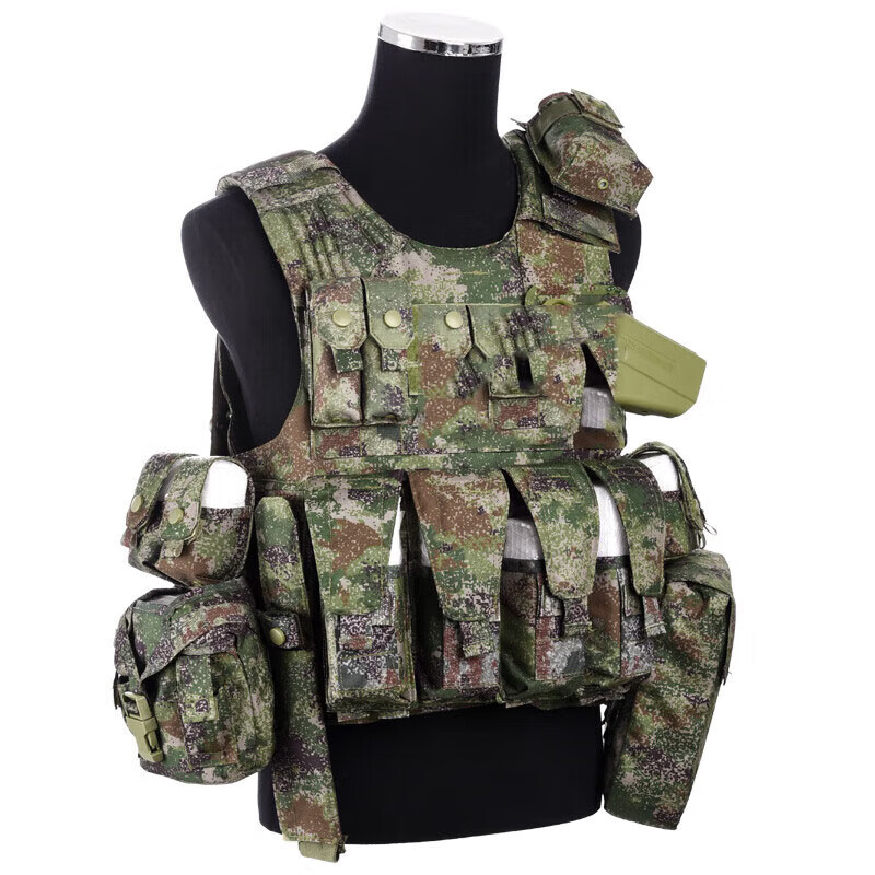 荣兵 携行具背心战术背心装具战斗携行具13件套丛林星空