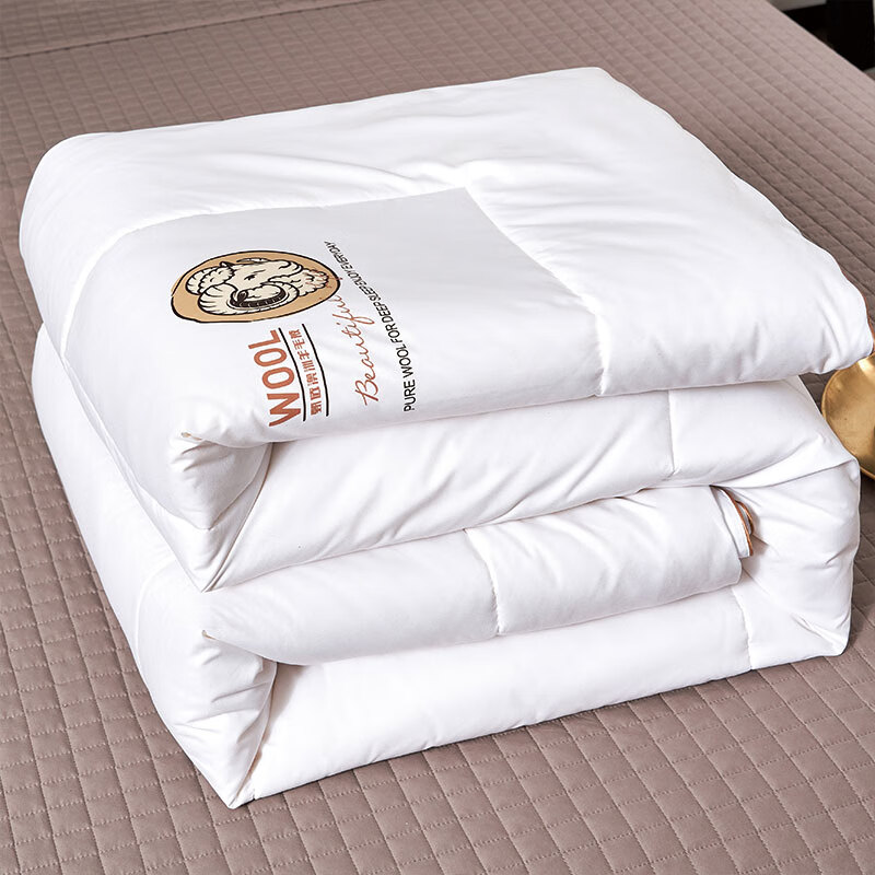 艾逸瑶选圣玛丽澳洲羊毛四季被JF-24130