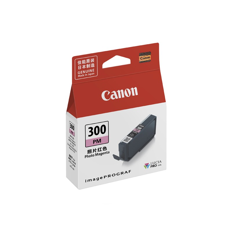 佳能（Canon) PFI-300 PM 照片品红色墨盒（适用机型PRO-300） 