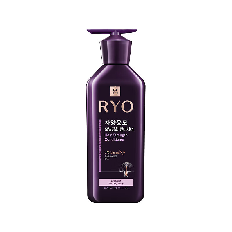 吕Ryo 紫吕护发素控油蓬松强韧防断发护发乳400ml