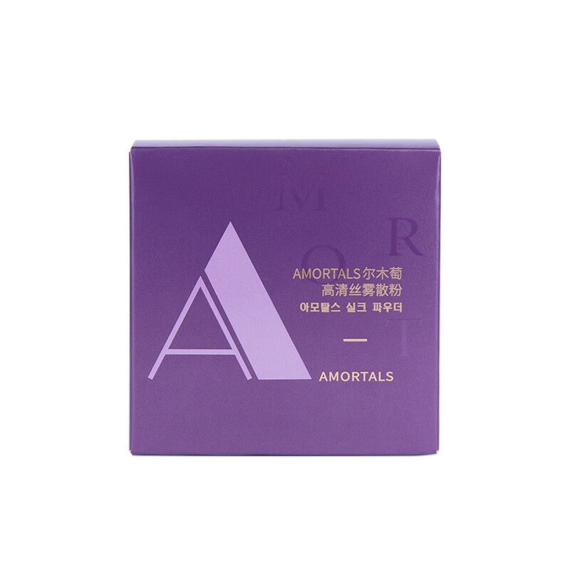 尔木萄（AMORTALS）高清丝雾散粉蜜粉定散粉妆清爽控油细致毛孔不易脱妆刷子七夕礼物 【#102丝雾粉】8.5g
