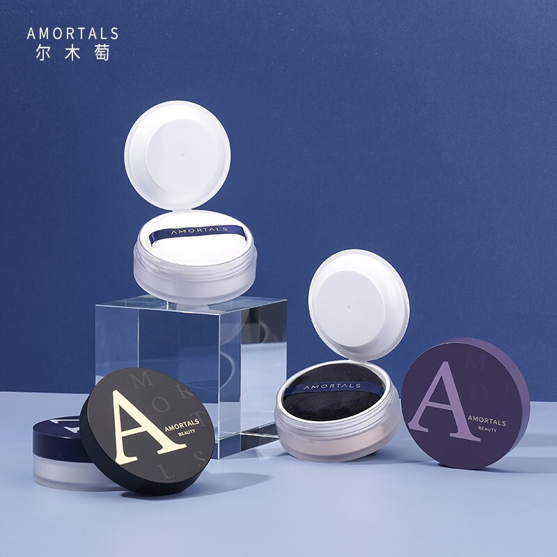 尔木萄（AMORTALS）高清丝雾散粉蜜粉定散粉妆清爽控油细致毛孔不易脱妆刷子七夕礼物 【#102丝雾粉】8.5g