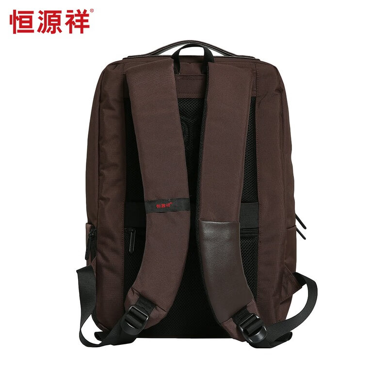 恒源祥（HYX）上班通勤双肩包电脑包校园双肩包 HYX0135灰色