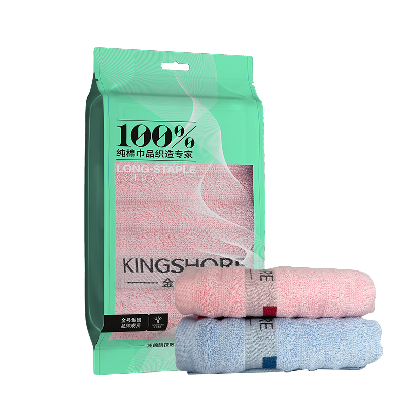 金号醇享系列纯棉毛巾单条袋装 HY1268A