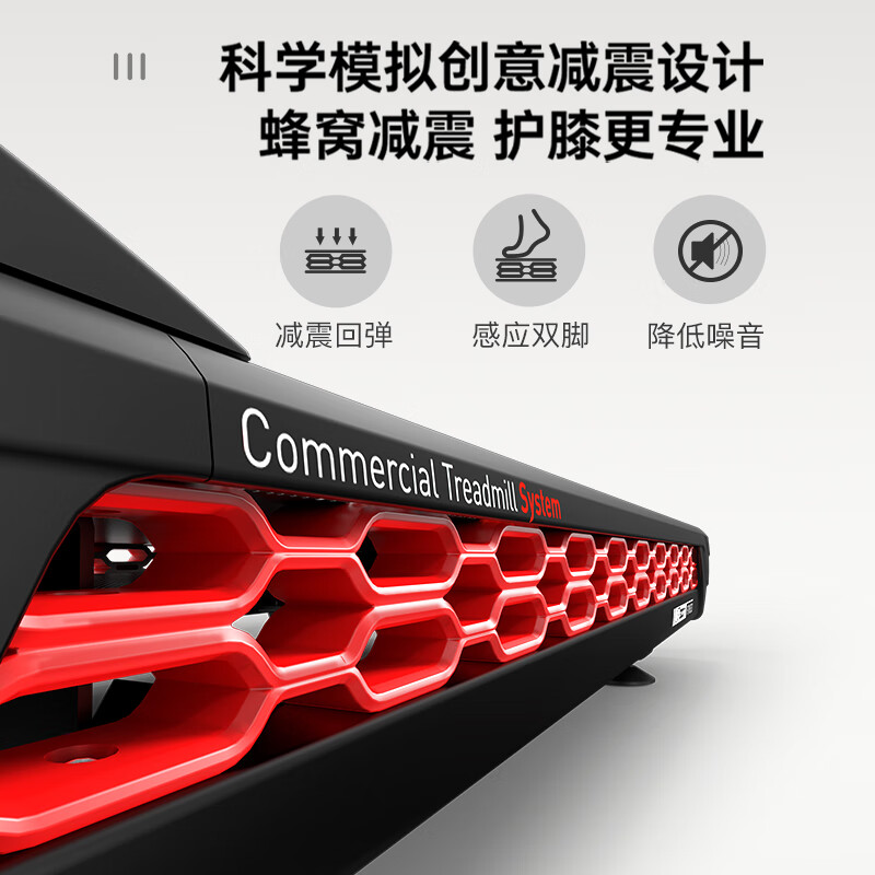 捷瑞特跑步机家庭用减震跑步机健身房专业运动健身器材xt300经典版本