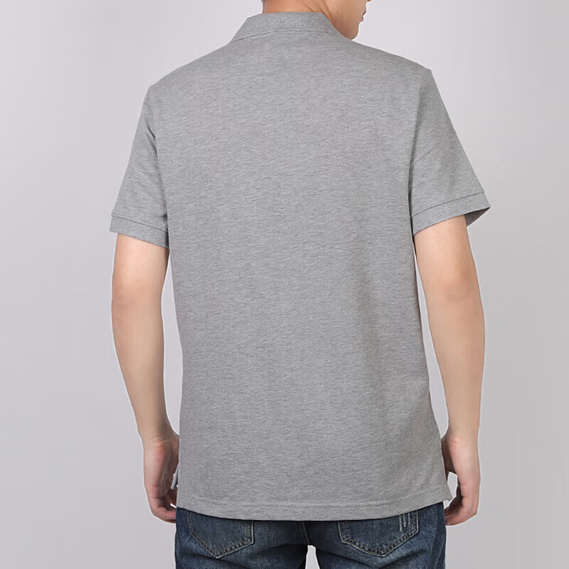 蕉下运动服 短袖翻领夏男士休闲健身 刺绣轻薄训练上衣运动T恤