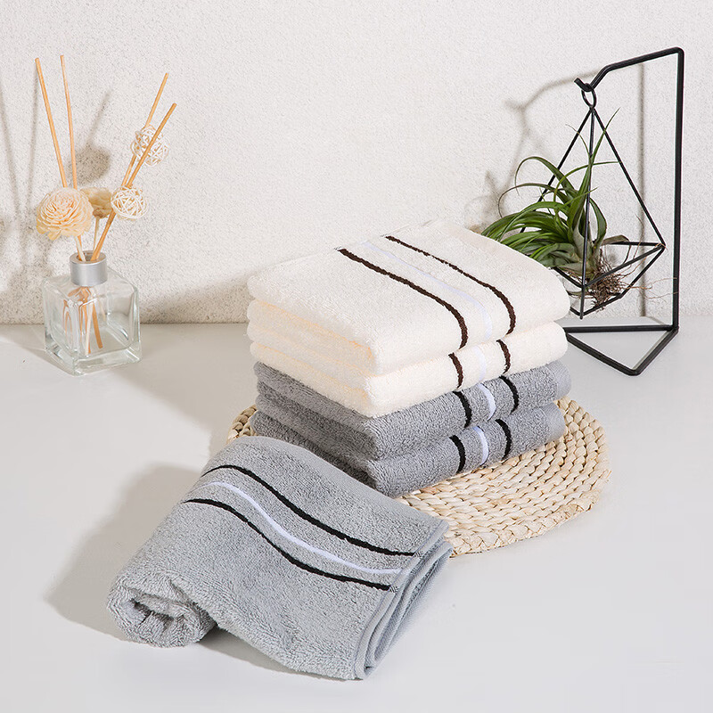 金号 清然/系列-13 四条毛巾两条方巾礼盒装 HY1118