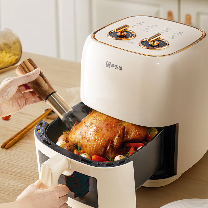 康巴赫空气炸锅乐厨空气炸锅 乳白色 4L