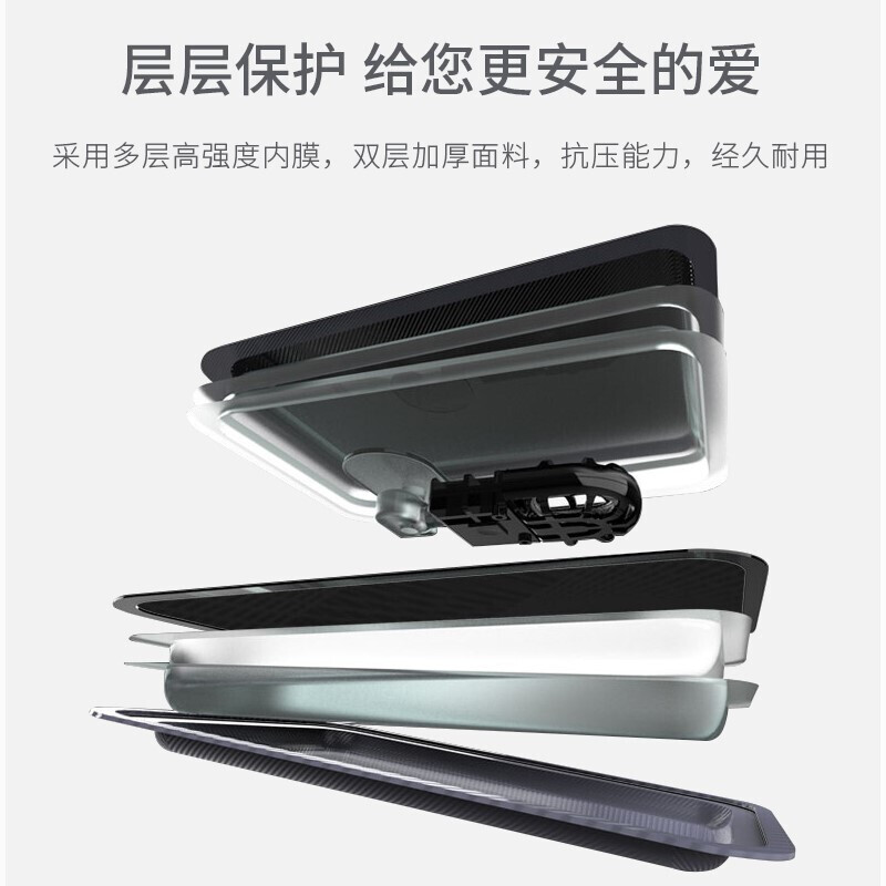 南极人（NANJIREN）热水袋充电防爆暖水袋暖宝宝女可爱毛绒暖手袋电暖宝暖手宝暖肚子 可拆洗-灰