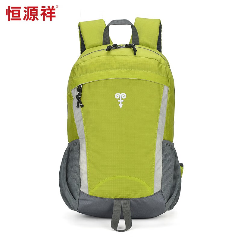 恒源祥（HYX）户外旅行双肩包运动包 HYX0415绿色