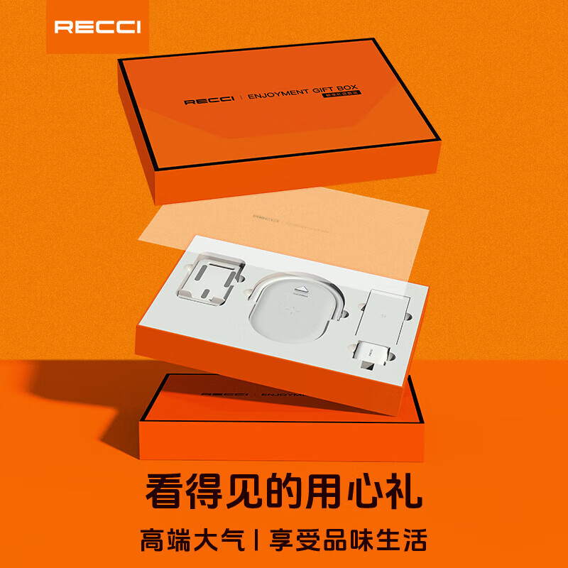 RECCI锐思RG07手机无线充带灯+充电头