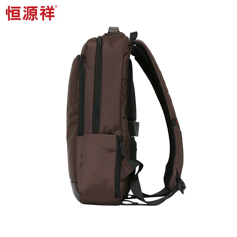 恒源祥（HYX）上班通勤双肩包电脑包校园双肩包 HYX0135灰色