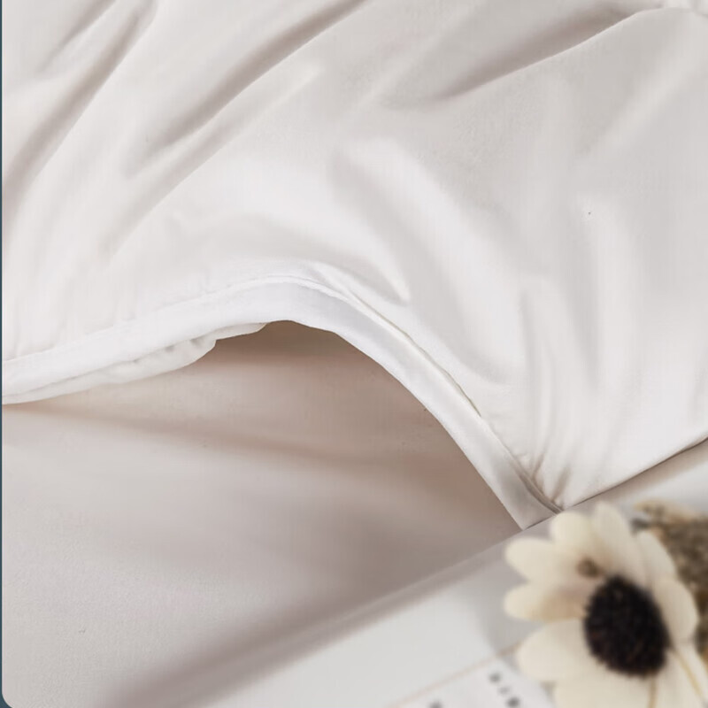 富安娜家纺被子 子母被二合一100%纯蚕丝羊毛被芯抗菌春秋冬被四季被 芯舒1.2米/1米5床适用(152*210cm)