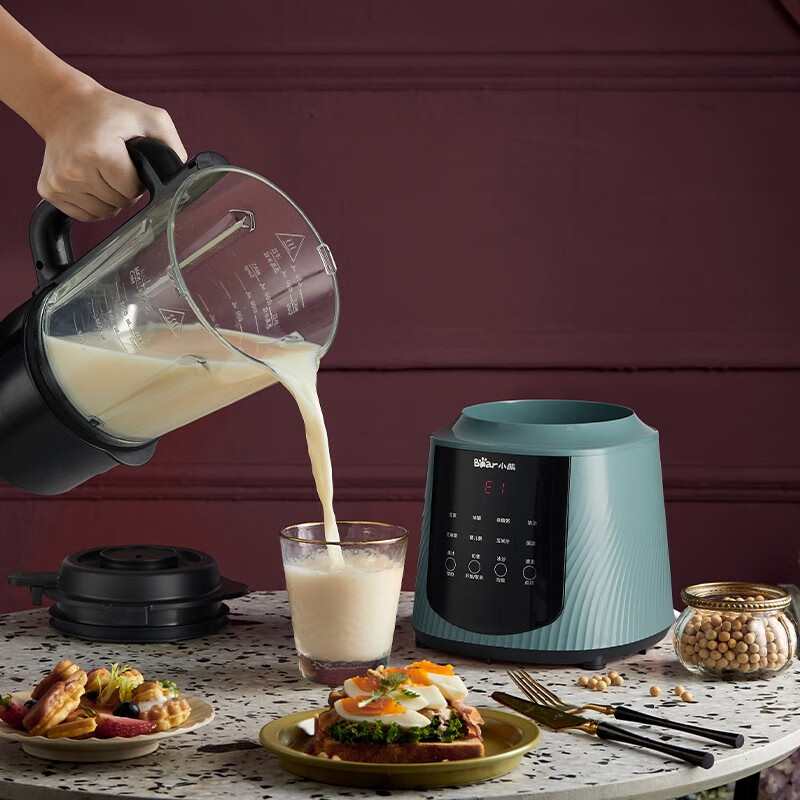 小熊（Bear） 破壁机 多功能家用智能预约加热豆浆机搅拌辅食机PBJ-C16G5【ZMD安心系列】