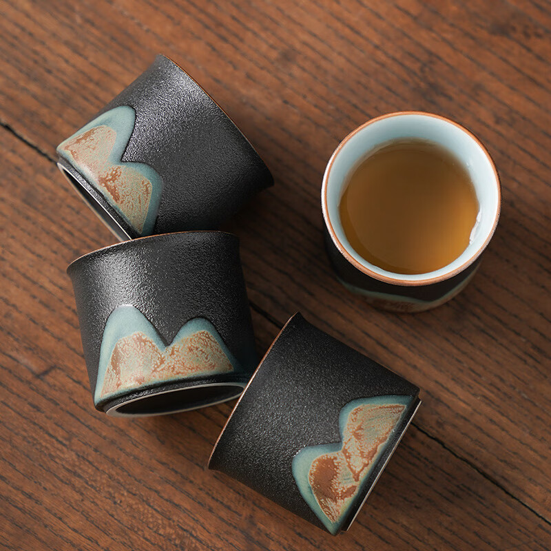 五拾缘远山旅行套组WSY-23A04一壶/四杯/茶海/盘+旅行包