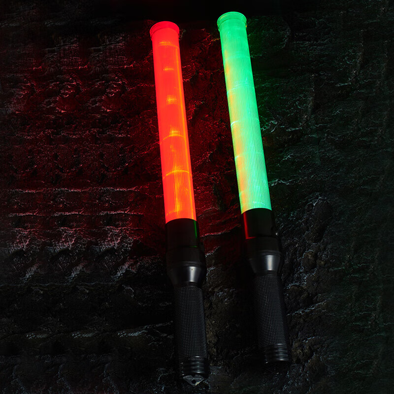 绿消54CM交通指挥棒 红色电池款