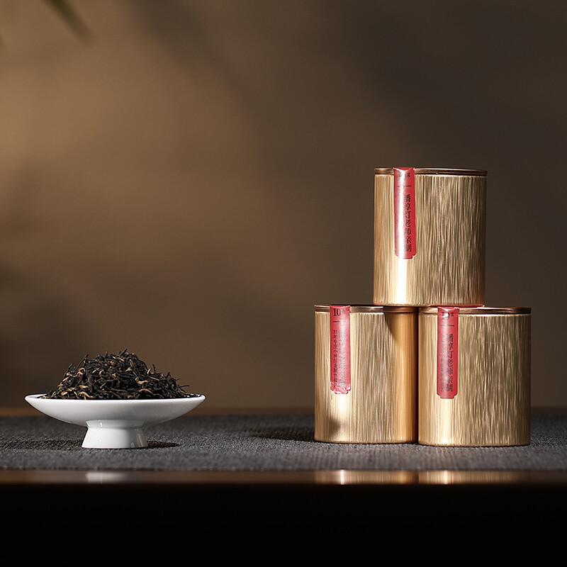 清朴堂 雅物集兔毫紫瓯建盏茶礼套装非遗传承工艺铁胎小种红茶可定制 【标准款】 1件