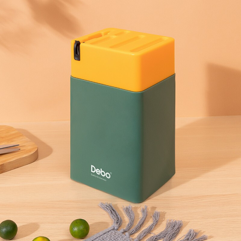 Debo 德铂克拉米不锈钢刀具套装 多用刀具6件套 厨房套刀食物剪