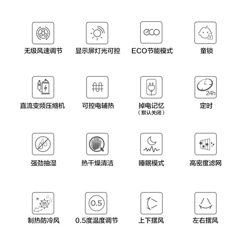 美的（Midea）美的空调挂机 3匹挂机 新三级能效 变频冷暖 商铺客厅壁挂式 自清洁 KFR-72GW/G1-3（企业专享）