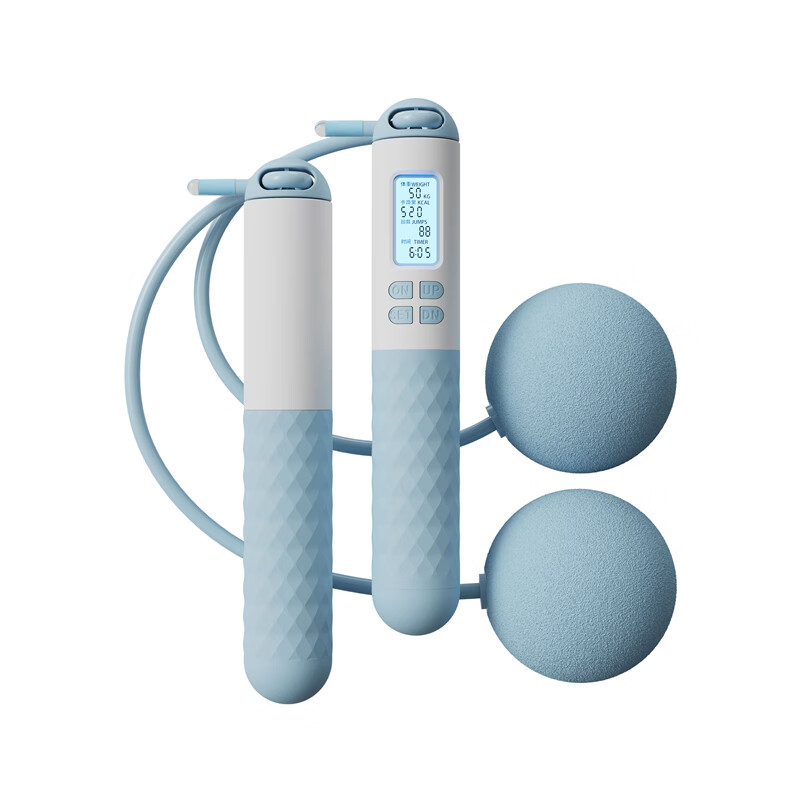 艾逸瑶选 逸动两用计数跳绳（105g负重球）HW-22012