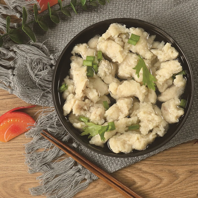 聚春园官方福州传统鱼滑特色美食福建特产火锅滑类食材搭配煮面汤食配料 鱼滑400g