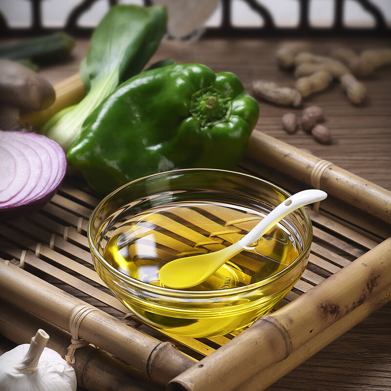 第一坊 初道臻享冷榨花生油2500ml套装(1.25L*2)