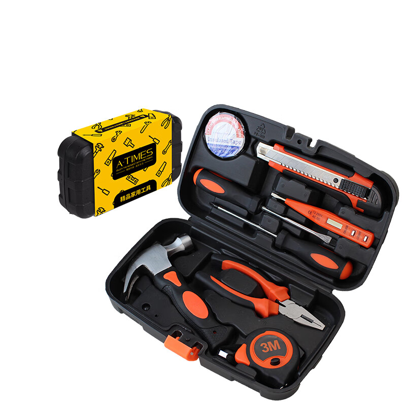 A-TIMES 格林9件精品家用工具套装 GJ-8005-9