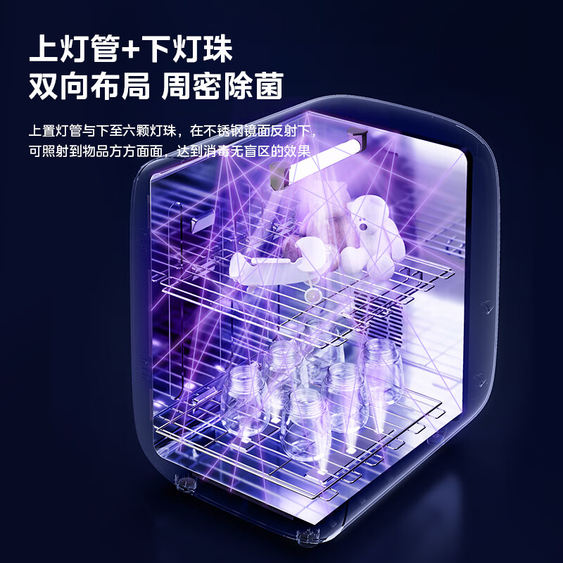 美的（Midea）衣物护理舱 高温杀菌 紫外杀菌 / 臭氧杀菌 智能烘干 MHJ23-01VW