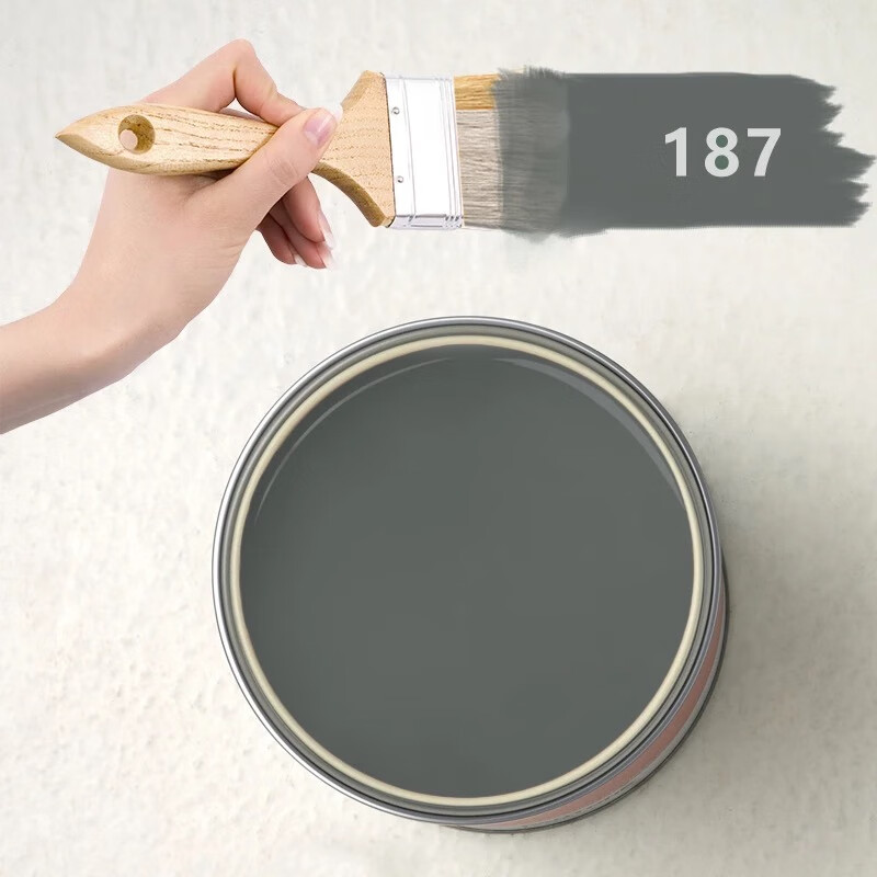 三棵树（3TREES）18KG内墙乳胶漆深灰色187 18kg