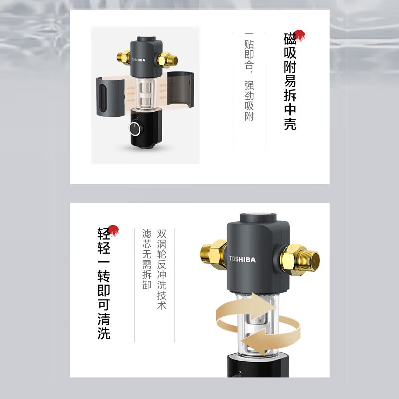 美的（Midea）净水器家用净水机 厨房厨下式净饮机直饮机5年RO反渗透过滤器 白泽1000G+前置TQ40-01套装